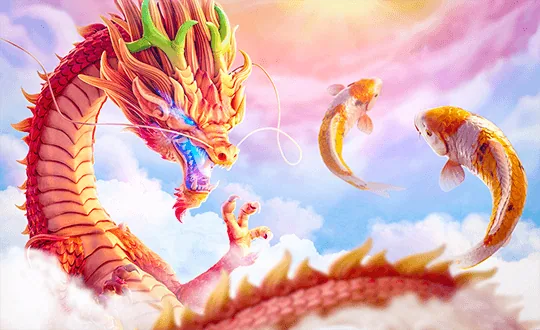 Capa do slot Dragon Legend, PG Soft tema dragão chinês lendário