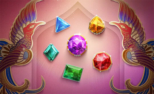 Capa do slot Garuda Gems, PG Soft tema garuda, ave divina da mitologia asiática (indonésia/india)
